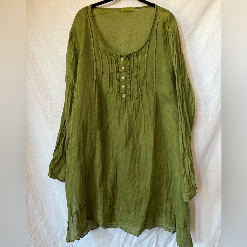CP Shades FLAWED Linen Tunic